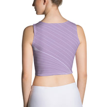Load image into Gallery viewer, POSITION - PURPLE ABSTRACT - Crop Top