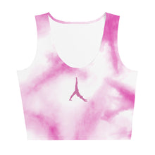 Load image into Gallery viewer, POSITION - PINK FLORIAL YOGA - Crop Top