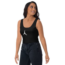 Load image into Gallery viewer, POSITION - BLACK YOGA - Crop Top