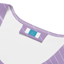 Load image into Gallery viewer, POSITION - PURPLE ABSTRACT - Crop Top