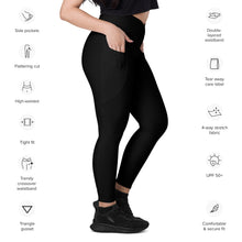 Load image into Gallery viewer, POSITION - Crossover leggings with pockets