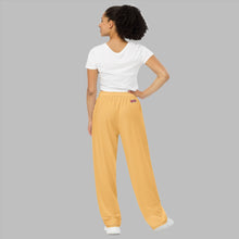 Load image into Gallery viewer, BumN - All-over print women's wide-leg pants