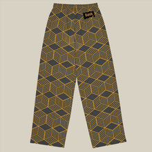 Load image into Gallery viewer, BumN - All-over print unisex wide-leg pants