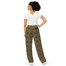 Load image into Gallery viewer, BumN - All-over print unisex wide-leg pants
