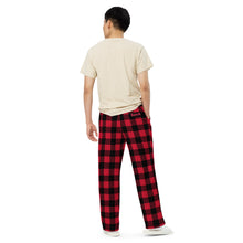 Load image into Gallery viewer, BumN - All-over print unisex wide-leg pants