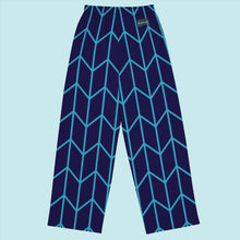 Load image into Gallery viewer, BumN - All-over print women's wide-leg pants