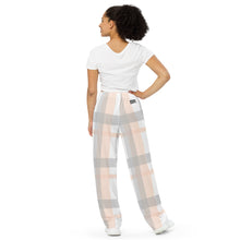 Load image into Gallery viewer, BumN - All-over print unisex wide-leg pants