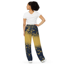Load image into Gallery viewer, BumN - All-over print unisex wide-leg pants