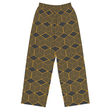 Load image into Gallery viewer, BumN - All-over print unisex wide-leg pants