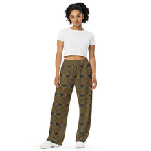 Load image into Gallery viewer, BumN - All-over print unisex wide-leg pants