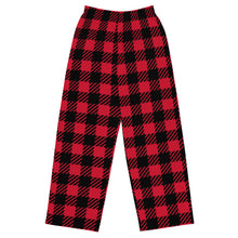Load image into Gallery viewer, BumN - All-over print unisex wide-leg pants