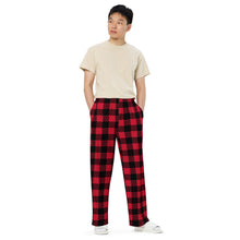 Load image into Gallery viewer, BumN - All-over print unisex wide-leg pants