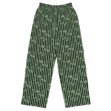 Load image into Gallery viewer, BumN - All-over print unisex wide-leg pants