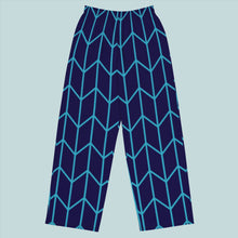 Load image into Gallery viewer, BumN - All-over print women's wide-leg pants