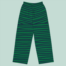 Load image into Gallery viewer, BumN - All-over print unisex wide-leg pants