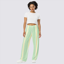 Load image into Gallery viewer, BumN-STRIPES - All-over print unisex wide-leg pants