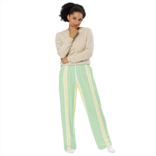 Load image into Gallery viewer, BumN-STRIPES - All-over print unisex wide-leg pants