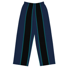Load image into Gallery viewer, BumN-STRIPES - All-over print unisex wide-leg pants