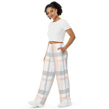 Load image into Gallery viewer, BumN - All-over print unisex wide-leg pants