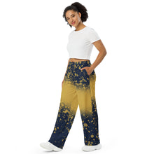 Load image into Gallery viewer, BumN - All-over print unisex wide-leg pants