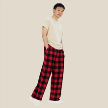 Load image into Gallery viewer, BumN - All-over print unisex wide-leg pants