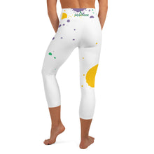 Load image into Gallery viewer, POSITION - COLORFUL SPLATTER - Yoga Capri Leggings