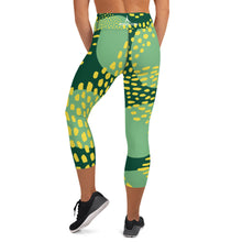 Load image into Gallery viewer, POSITION - ABSTRACT - Yoga Capri Leggings