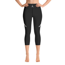 Load image into Gallery viewer, POSITION - BLACK - Yoga Capri Leggings