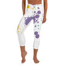 Load image into Gallery viewer, POSITION - COLORFUL SPLATTER - Yoga Capri Leggings