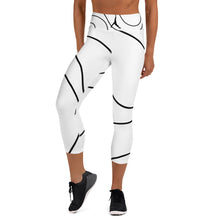 Load image into Gallery viewer, POSITION - ONE LINE-Yoga Capri Leggings