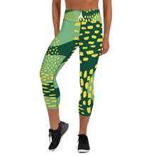 Load image into Gallery viewer, POSITION - ABSTRACT - Yoga Capri Leggings