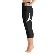 Load image into Gallery viewer, POSITION - BLACK - Yoga Capri Leggings