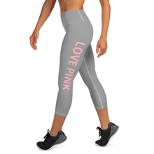 Load image into Gallery viewer, POSITION-LIVE PINK-Yoga Capri Leggings