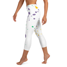 Load image into Gallery viewer, POSITION - COLORFUL SPLATTER - Yoga Capri Leggings