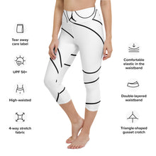 Load image into Gallery viewer, POSITION - ONE LINE-Yoga Capri Leggings