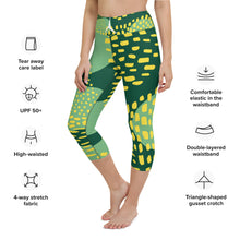 Load image into Gallery viewer, POSITION - ABSTRACT - Yoga Capri Leggings