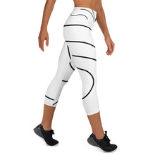 Load image into Gallery viewer, POSITION - ONE LINE-Yoga Capri Leggings