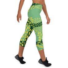 Load image into Gallery viewer, POSITION - ABSTRACT - Yoga Capri Leggings
