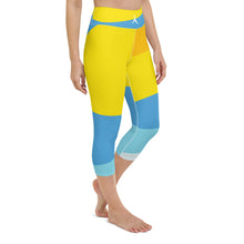 Load image into Gallery viewer, POSITION - WAVES - Yoga Capri Leggings