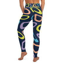 Load image into Gallery viewer, POSITION-BRIGHT ABSTRACT - Yoga Leggings