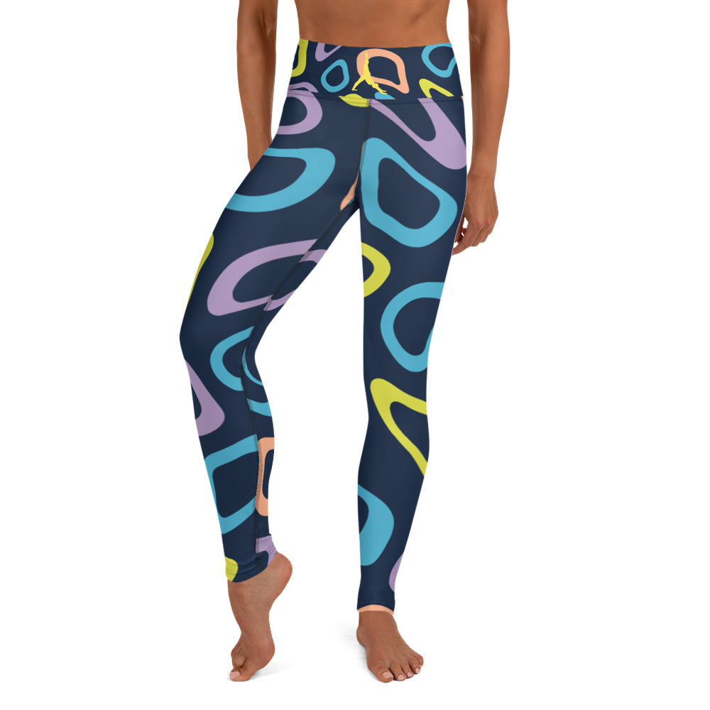 POSITION BRIGHT ABSTRACT Yoga Leggings GoodLife Expressions