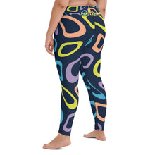 Load image into Gallery viewer, POSITION-BRIGHT ABSTRACT - Yoga Leggings
