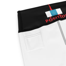 Load image into Gallery viewer, POSITION - BLACK & RED-Yoga Leggings