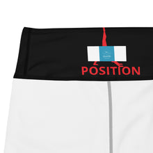 Load image into Gallery viewer, POSITION - BLACK & RED-Yoga Leggings