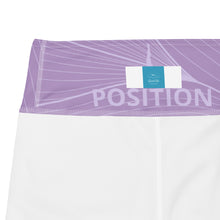 Load image into Gallery viewer, POSITION - PURPLE ABSTRACT - Yoga Leggings