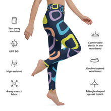 Load image into Gallery viewer, POSITION-BRIGHT ABSTRACT - Yoga Leggings