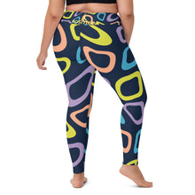 Load image into Gallery viewer, POSITION-BRIGHT ABSTRACT - Yoga Leggings