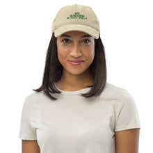 Load image into Gallery viewer, 420 GREEN VIBES - Distressed Dad Hat