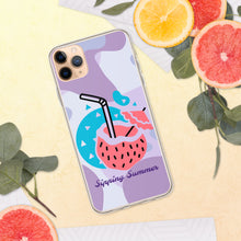 Load image into Gallery viewer, Sipping Summer - iPhone Case