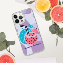 Load image into Gallery viewer, Sipping Summer - iPhone Case